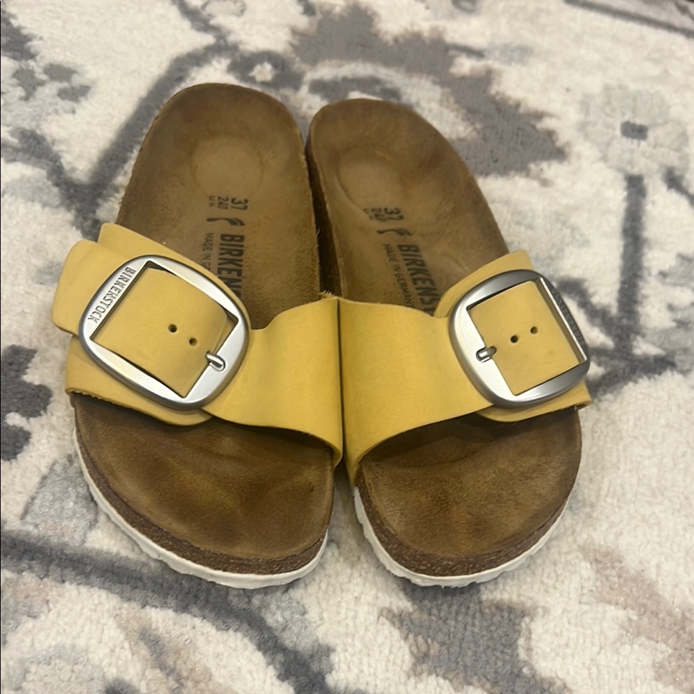 Birkenstock Yellow Sandals